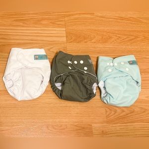 Alva Baby Cloth Diaper Covers with inserts